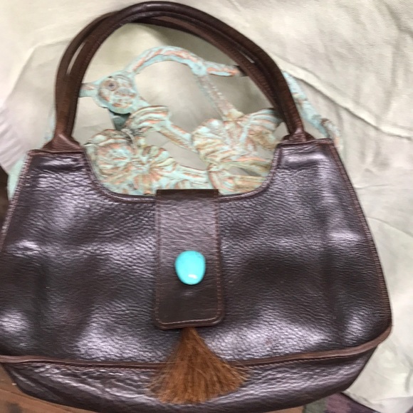 Bags Two Bar West Leather Purse Poshmark